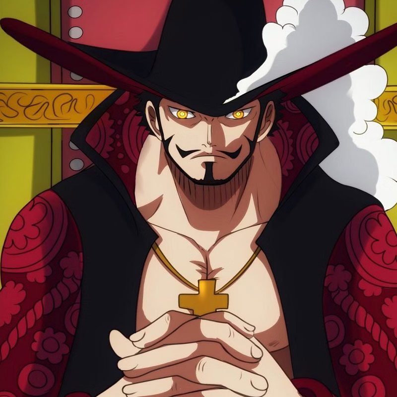 John Gemillion as Mihawk in One Piece