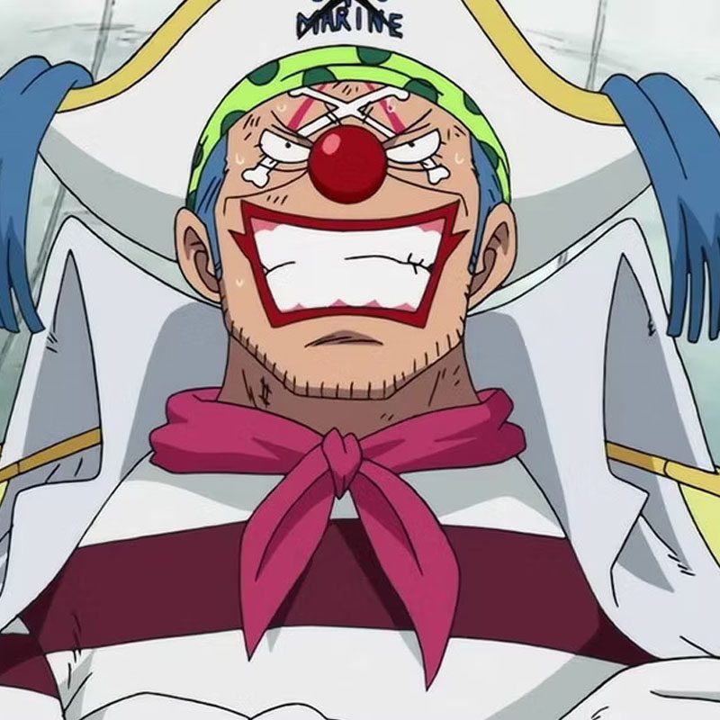 Mike McFarland as Buggy in One Piece