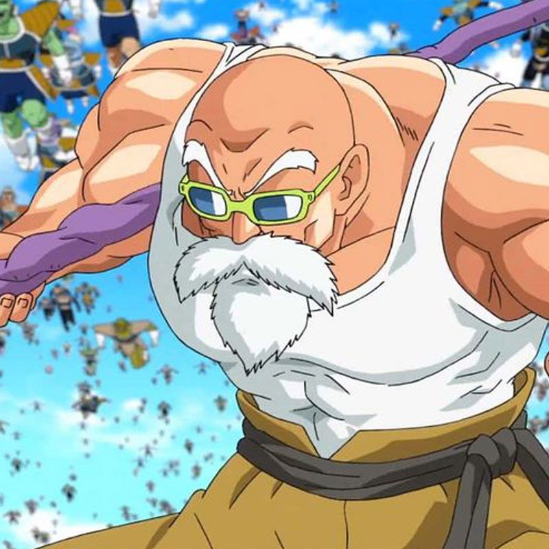 Mike McFarland as Master Roshi in Dragon Ball