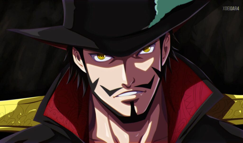 John Gremillion as Dracule Mihawk in One Piece