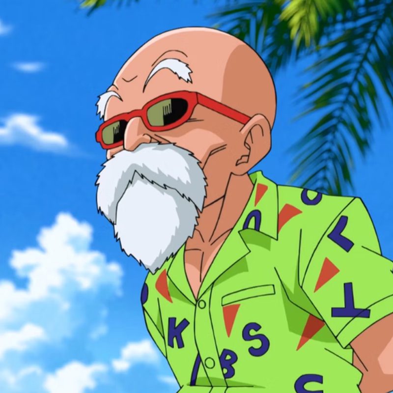 Mike McFarland as Master Roshi in Dragon Ball