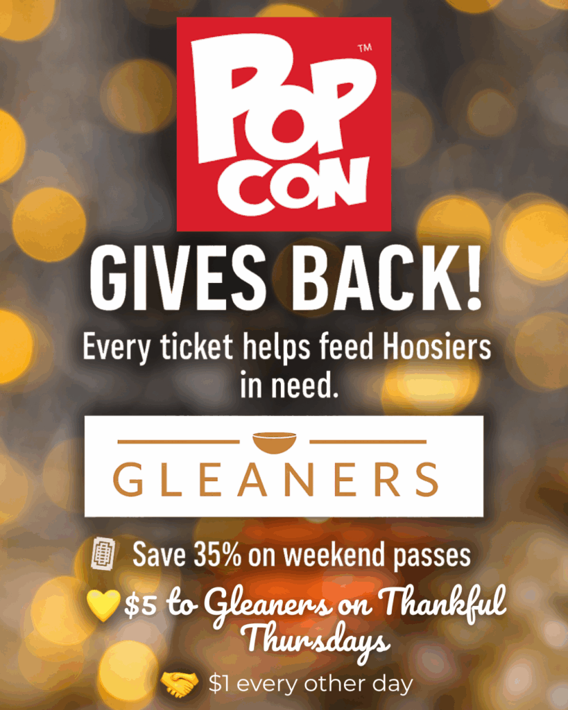 PopCon Gives Back with Gleaners Food Bank